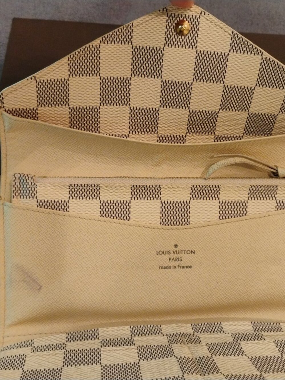 Louis Vuitton Josephine Damier Azur long wallet - Picture 7 of 12